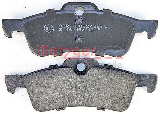 METZGER Bremsbelagsatz, Scheibenbremse